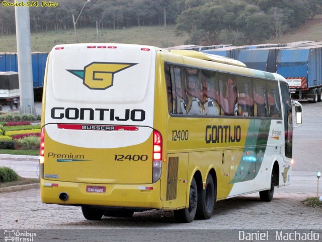 Empresa Gontijo de Transportes 12400 na cidade de João Monlevade, Minas Gerais, Brasil, por Daniel  Machado. ID da foto: 2651322.