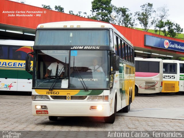Empresa Gontijo de Transportes 11460 na cidade de João Monlevade, Minas Gerais, Brasil, por Antonio Carlos Fernandes. Número da foto: #2650540.