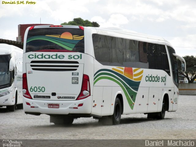 Viação Cidade Sol 6050 na cidade de Vitória da Conquista, Bahia, Brasil, por Daniel  Machado. Número da foto: #2652641.