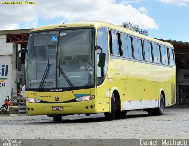 Viação Itapemirim 8221 na cidade de Vitória da Conquista, Bahia, Brasil, por Daniel  Machado. Número da foto: #2653436.