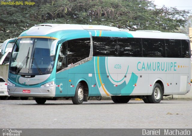 Auto Viação Camurujipe 4326 na cidade de Vitória da Conquista, Bahia, Brasil, por Daniel  Machado. Número da foto: #2652598.