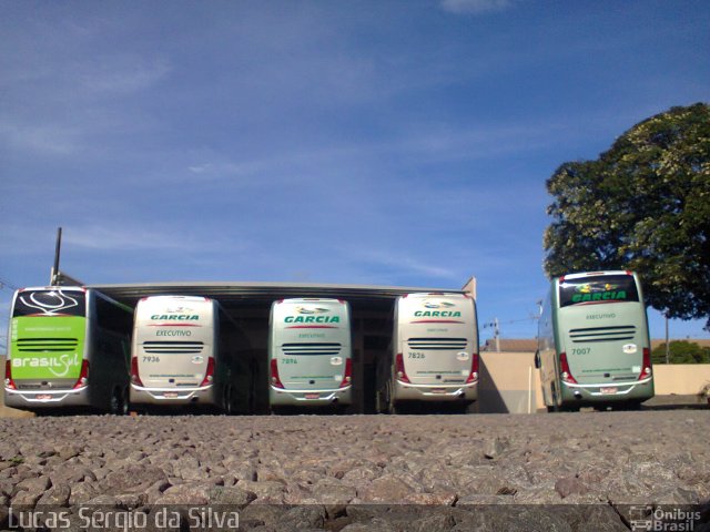 Viação Garcia FROTA na cidade de Umuarama, Paraná, Brasil, por Lucas Sérgio da Silva. Número da foto: #2653032.