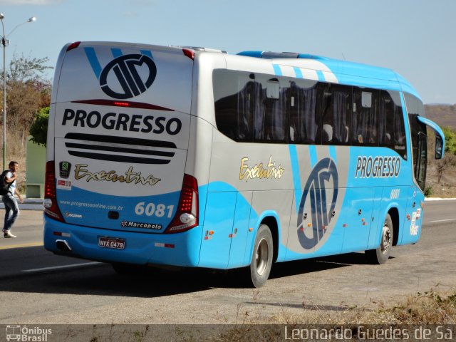 Auto Viação Progresso 6081 na cidade de Mirandiba, Pernambuco, Brasil, por Leonardo Guedes de Sá. Número da foto: #2652396.