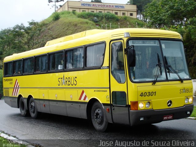 Viação Itapemirim 40301 na cidade de Barra do Piraí, Rio de Janeiro, Brasil, por José Augusto de Souza Oliveira. ID da foto: 2652422.