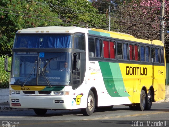 Empresa Gontijo de Transportes 11365 na cidade de Belo Horizonte, Minas Gerais, Brasil, por Júlio  Mandelli. ID da foto: 2655323.