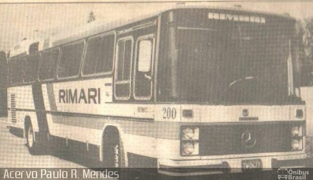Rimari Turismo 200 na cidade de Sorocaba, São Paulo, Brasil, por EDUARDO - SOROCABUS. Número da foto: #2655399.