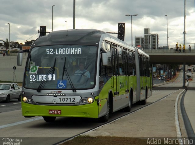 Pampulha Transportes > Plena Transportes 10712 na cidade de Belo Horizonte, Minas Gerais, Brasil, por Adão Raimundo Marcelino. Número da foto: #2656139.