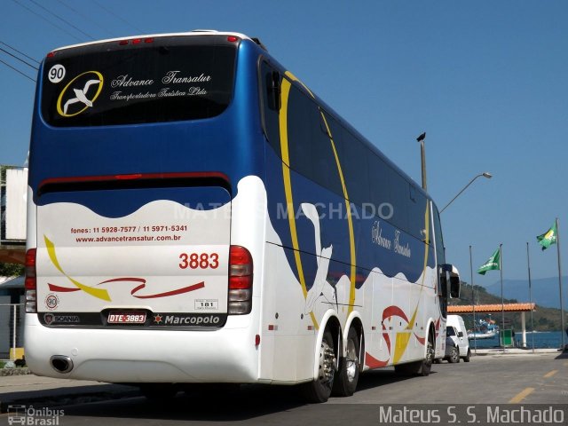 Advance Transatur 3883 na cidade de Angra dos Reis, Rio de Janeiro, Brasil, por Mateus Machado. Número da foto: #2655234.