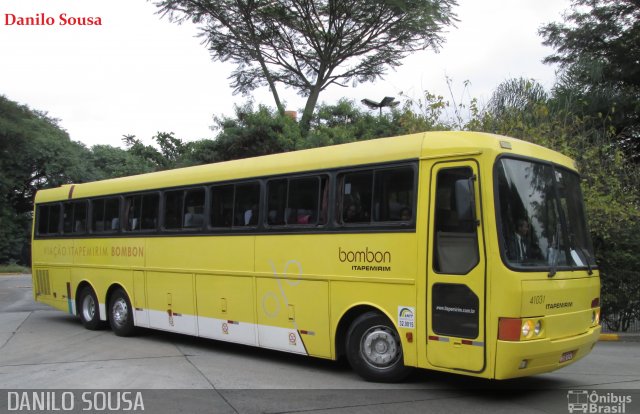 Viação Itapemirim 41031 na cidade de São Paulo, São Paulo, Brasil, por Danilo Souza. ID da foto: 2656350.