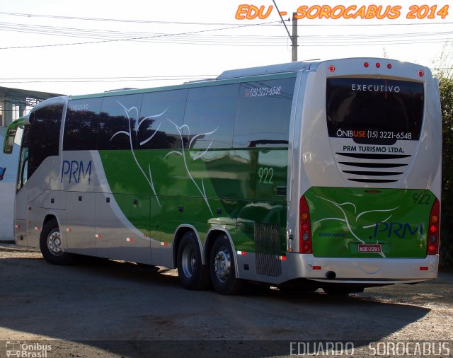 PRM Turismo 922 na cidade de Sorocaba, São Paulo, Brasil, por EDUARDO - SOROCABUS. ID da foto: 2655588.