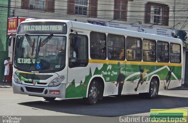 Viação Dedo de Deus 331 na cidade de Teresópolis, Rio de Janeiro, Brasil, por Gabriel Cardoso Lopes. Número da foto: #2654334.