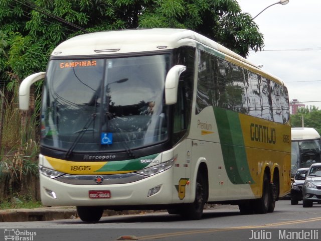 Empresa Gontijo de Transportes 18615 na cidade de Belo Horizonte, Minas Gerais, Brasil, por Júlio  Mandelli. Número da foto: #2655345.