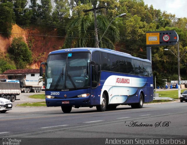 Viação Águia Branca 21800 na cidade de Colatina, Espírito Santo, Brasil, por Anderson Siqueira Barbosa. Número da foto: #2622963.