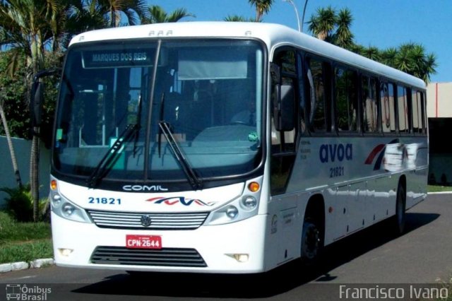 AVOA - Auto Viação Ourinhos Assis 21821 na cidade de Ourinhos, São Paulo, Brasil, por Francisco Ivano. Número da foto: #2622971.