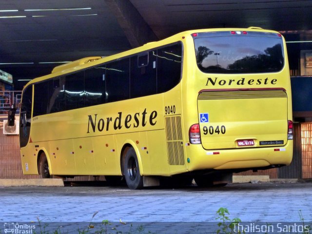Viação Nordeste 9040 na cidade de João Pessoa, Paraíba, Brasil, por Thalison Santos. Número da foto: #2621843.