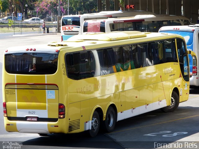 Viação Itapemirim 8629 na cidade de Ribeirão Preto, São Paulo, Brasil, por Fernando Reis. ID da foto: 2656559.