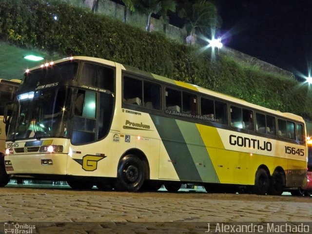 Empresa Gontijo de Transportes 15645 na cidade de Belo Horizonte, Minas Gerais, Brasil, por J. Alexandre Machado. ID da foto: 2656887.