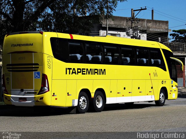 Viação Itapemirim 60513 na cidade de São Paulo, São Paulo, Brasil, por Rodrigo Coimbra. Número da foto: #2657455.