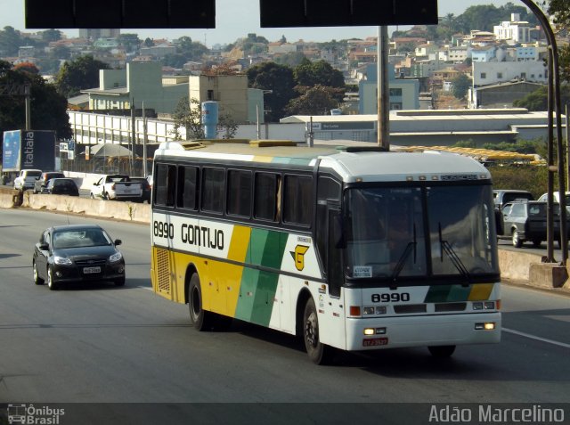 Empresa Gontijo de Transportes 8990 na cidade de Belo Horizonte, Minas Gerais, Brasil, por Adão Raimundo Marcelino. ID da foto: 2657550.