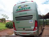 Viação Garcia 7687 na cidade de Marilândia do Sul, Paraná, Brasil, por Josino Vieira. Número da foto: #2656452.