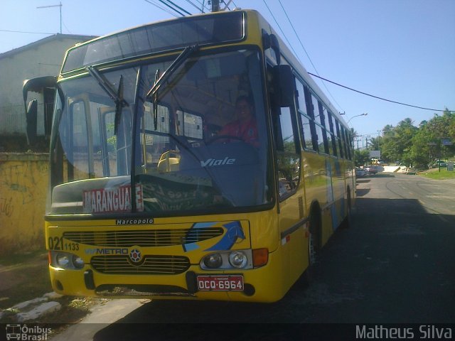Via Metro - Auto Viação Metropolitana 133 na cidade de Maracanaú, Ceará, Brasil, por Matheus Silva. Número da foto: #2658510.