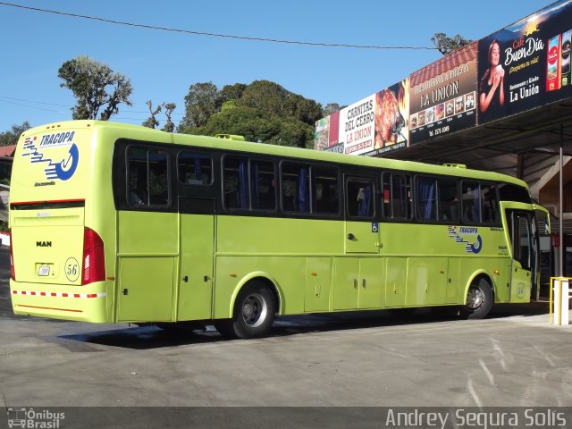 TRACOPA - Transportes Costarricenses Panameños 56 na cidade de , por Andrey Segura Solís. ID da foto: 2658294.