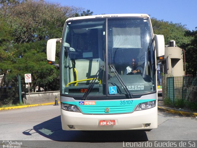 Empresa de Ônibus Nossa Senhora da Penha 35107 na cidade de São Paulo, São Paulo, Brasil, por Leonardo Guedes de Sá. Número da foto: #2658488.