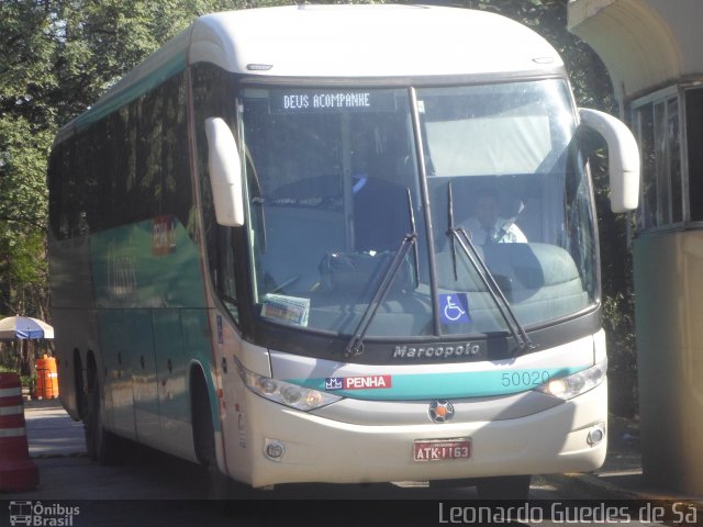 Empresa de Ônibus Nossa Senhora da Penha 50020 na cidade de São Paulo, São Paulo, Brasil, por Leonardo Guedes de Sá. Número da foto: #2658490.