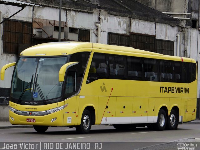 Viação Itapemirim 60751 na cidade de Rio de Janeiro, Rio de Janeiro, Brasil, por João Victor. Número da foto: #2659898.