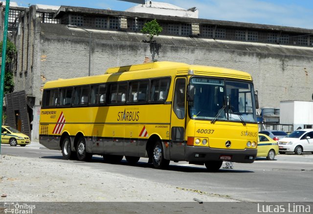 Viação Itapemirim 40037 na cidade de Rio de Janeiro, Rio de Janeiro, Brasil, por Lucas Lima. ID da foto: 2658495.