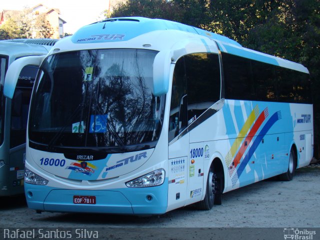 Microtur Transportadora Turística 18000 na cidade de Campos do Jordão, São Paulo, Brasil, por Rafael Santos Silva. Número da foto: #2658823.