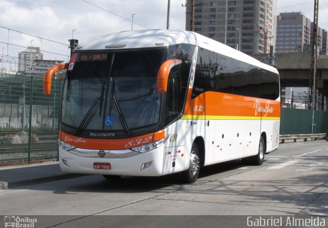 Viação Vale do Tietê 832 na cidade de São Paulo, São Paulo, Brasil, por Gabriel Almeida. Número da foto: #2661538.