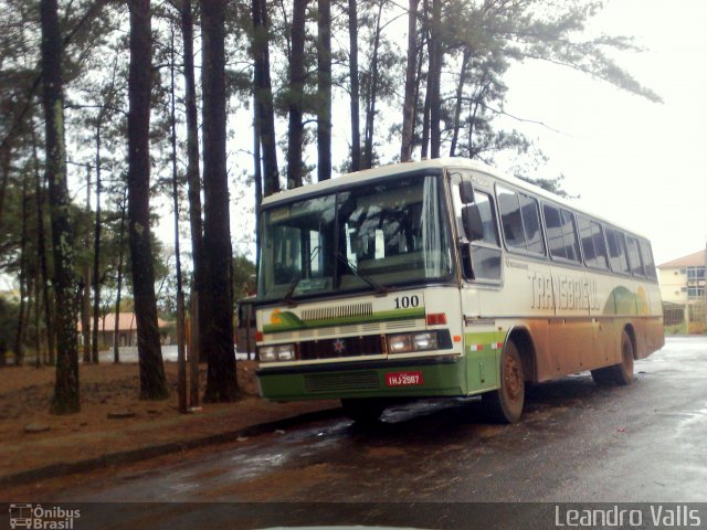 Transbrisul - Transportes Brisas do Sul 100 na cidade de Santo Ângelo, Rio Grande do Sul, Brasil, por Leandro Melo Valls. ID da foto: 2660424.