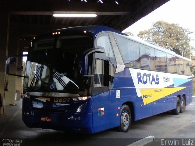 RodeRotas - Rotas de Viação do Triângulo 12607 na cidade de Ribeirão Preto, São Paulo, Brasil, por Erwin  Luiz. Número da foto: #2660423.