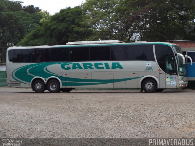 Viação Garcia 7501 na cidade de Curitiba, Paraná, Brasil, por Alexandre Rodrigo. Número da foto: #2662737.