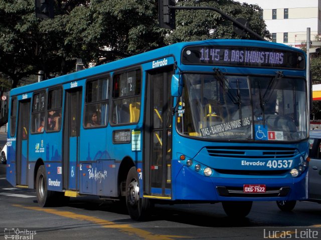 Salvadora Transportes > Transluciana 40537 na cidade de Belo Horizonte, Minas Gerais, Brasil, por Lucas Leite. Número da foto: #2663771.