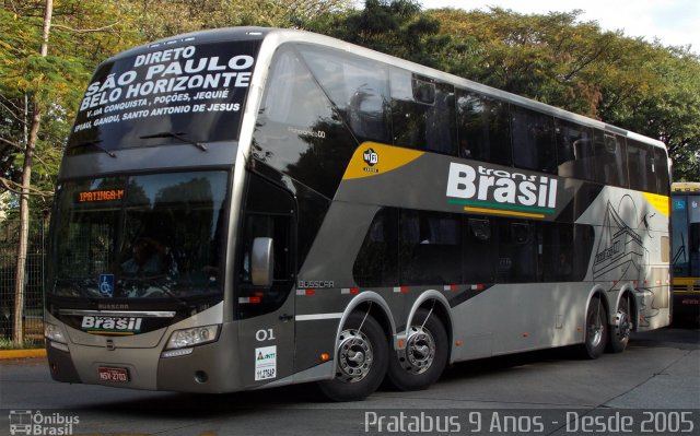 Trans Brasil > TCB - Transporte Coletivo Brasil 01 na cidade de São Paulo, São Paulo, Brasil, por Cristiano Soares da Silva. Número da foto: #2663149.