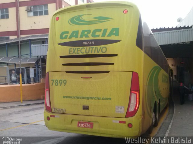 Viação Garcia 7899 na cidade de Sorocaba, São Paulo, Brasil, por Weslley Kelvin Batista. Número da foto: #2665526.
