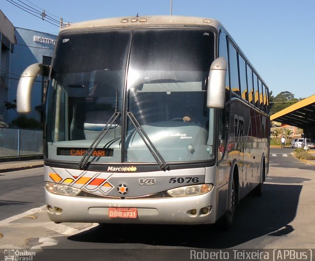 VB Transportes e Turismo 5076 na cidade de Salto, São Paulo, Brasil, por Roberto Teixeira. ID da foto: 2666518.