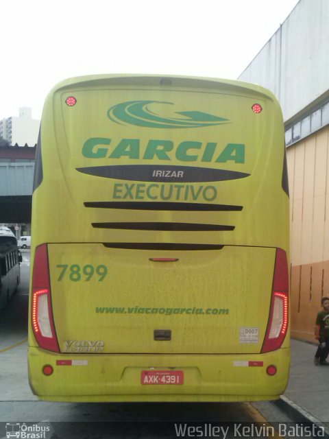 Viação Garcia 7899 na cidade de Sorocaba, São Paulo, Brasil, por Weslley Kelvin Batista. Número da foto: #2665525.