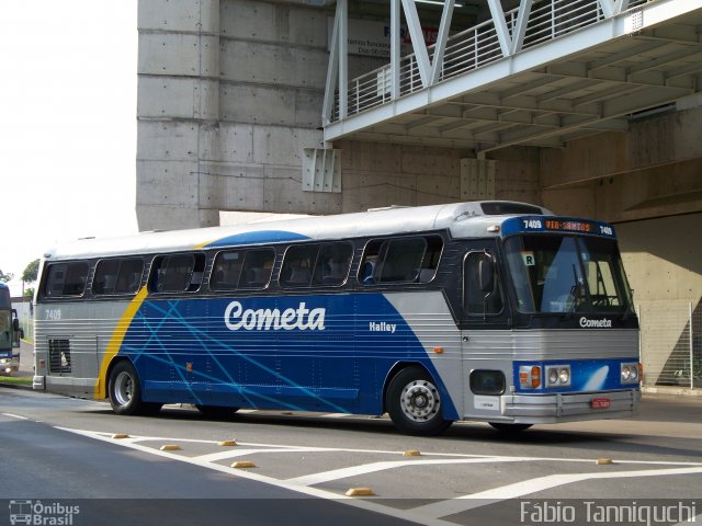 Viação Cometa 7409 na cidade de Campinas, São Paulo, Brasil, por Fábio Takahashi Tanniguchi. ID da foto: 2665870.