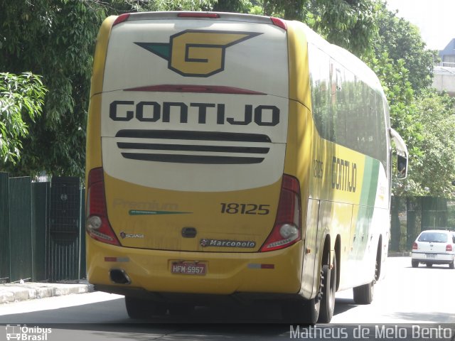 Empresa Gontijo de Transportes 18125 na cidade de São Paulo, São Paulo, Brasil, por Matheus de Melo Bento. Número da foto: #2664892.