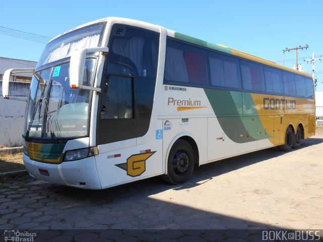 Empresa Gontijo de Transportes 12070 na cidade de Cuiabá, Mato Grosso, Brasil, por Josué Tavares. ID da foto: 2664895.