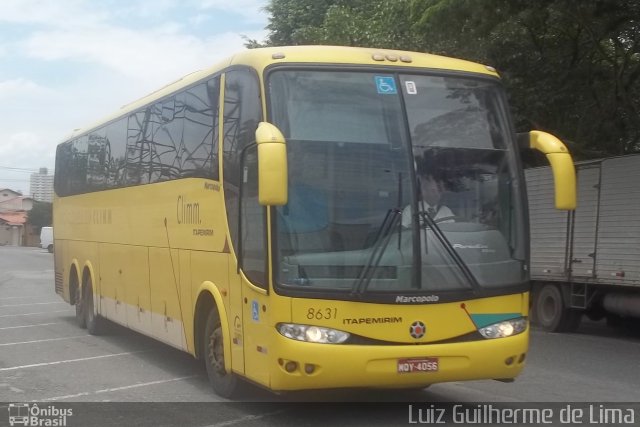 Viação Itapemirim 8631 na cidade de São José dos Campos, São Paulo, Brasil, por Luiz Guilherme de Lima. ID da foto: 2664662.