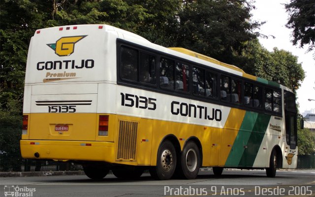 Empresa Gontijo de Transportes 15135 na cidade de São Paulo, São Paulo, Brasil, por Cristiano Soares da Silva. ID da foto: 2665690.