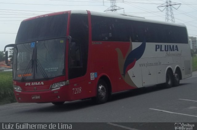 Pluma Conforto e Turismo 7218 na cidade de São José dos Campos, São Paulo, Brasil, por Luiz Guilherme de Lima. Número da foto: #2664635.