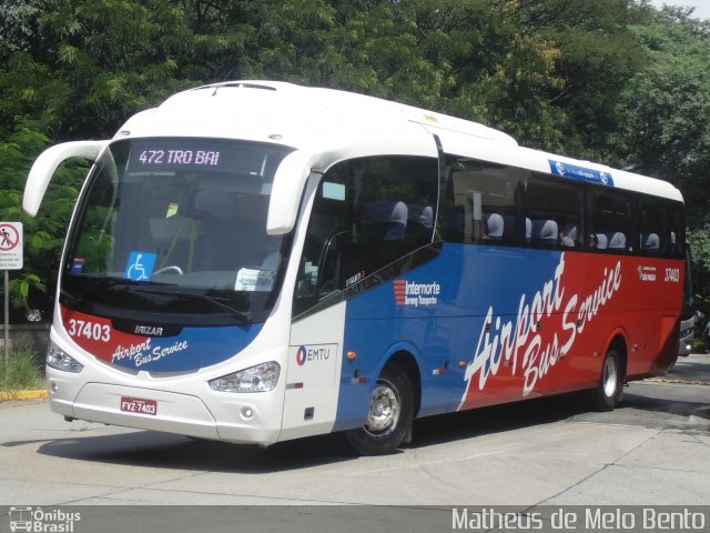 Airport Bus Service 37403 na cidade de São Paulo, São Paulo, Brasil, por Matheus de Melo Bento. Número da foto: #2664877.