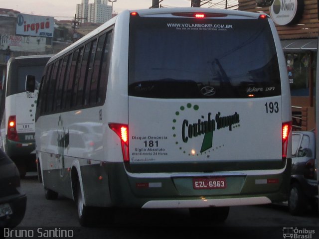 Coutinho Transporte 193 na cidade de Taboão da Serra, São Paulo, Brasil, por Bruno Santino. Número da foto: #2666440.