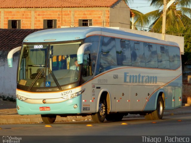 Emtram 4260 na cidade de Santana, Bahia, Brasil, por Thiago  Pacheco. Número da foto: #2666442.