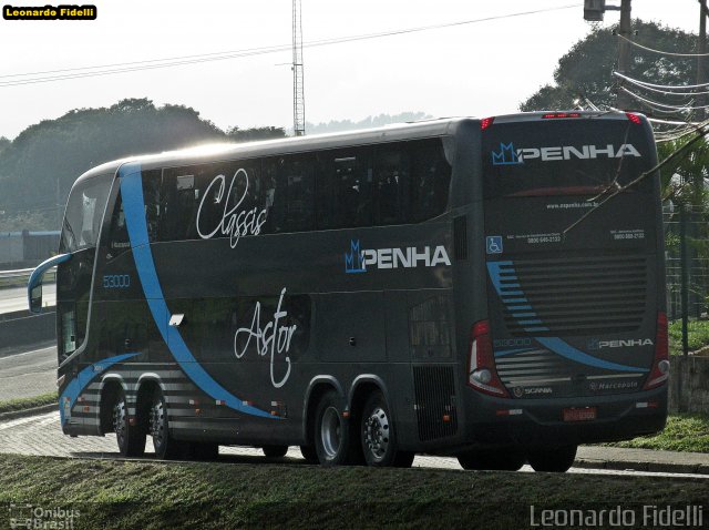 Empresa de Ônibus Nossa Senhora da Penha 53000 na cidade de Resende, Rio de Janeiro, Brasil, por Leonardo Fidelli. Número da foto: #2666572.